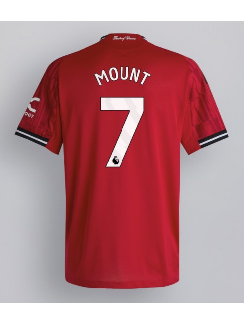 Manchester United Mason Mount #7 Heimtrikot 2025-26 Kurzarm Manchester United Mason Mount #7 Heimtrikot 2025-26 Kurzarm